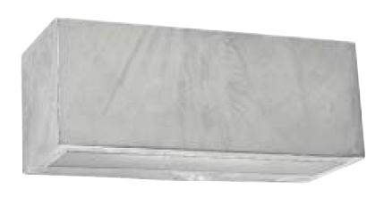 ASKER 1700 HOT-DIP GALVANIZING LED 8,4W 3000K UP / DOWN