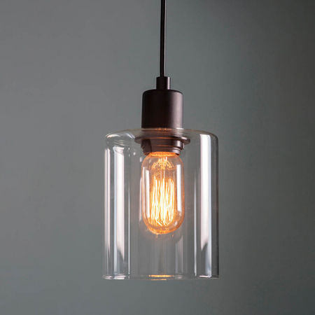 Endon Lighting Lampa wisząca 95472 czarny