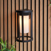 Kinkiet zewnętrzny Endon Lighting Braden 96916 czarny