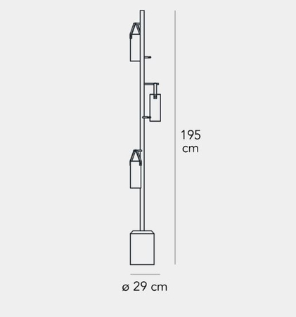 Lampa podłogowa LED Fontana Arte F447630500QZWL Galerie