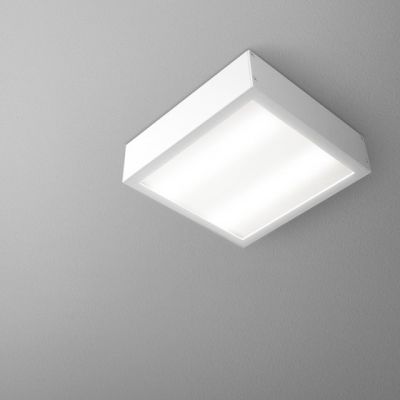 Lampa sufitowa AQForm Slimmer 17 LED Hermetic Surface Biały Struktura