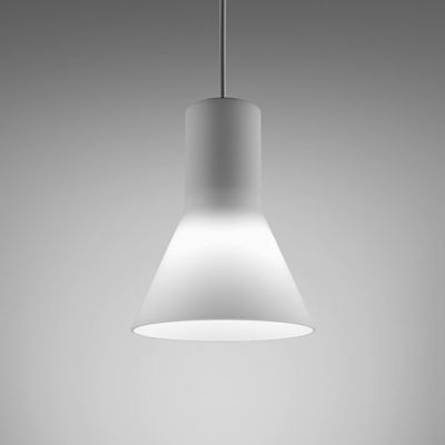 Lampa wisząca AQForm Modern Glass Flared GU10 Biały Struktura