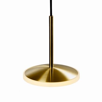 Lampa wisząca Graypants GP-281-a LED Chrona Dish6h brass