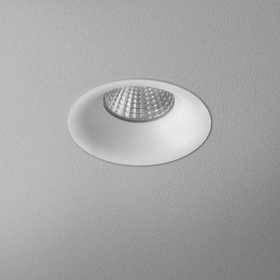Lampa wpuszczana AQForm Hollow x 1 Round LED Recessed Biały Struktura