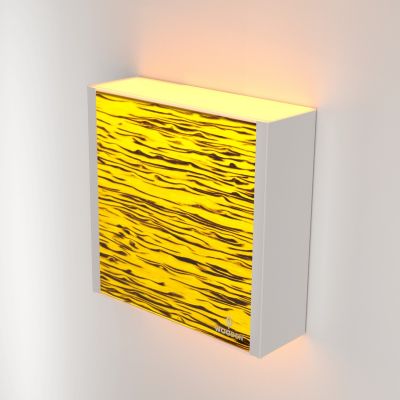 Kinkiet LED Wooden LEVEL Birch Wi-fi Control
