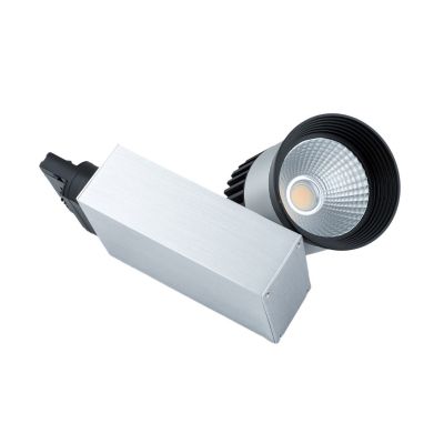 Reflektor szynowy 3-fazowy LED COB 20W aluminiowo-czarny