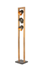 Lampa podłogowa Trio 401900367 srebrny