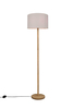 Lampa podłogowa Trio 401200101 drewniany